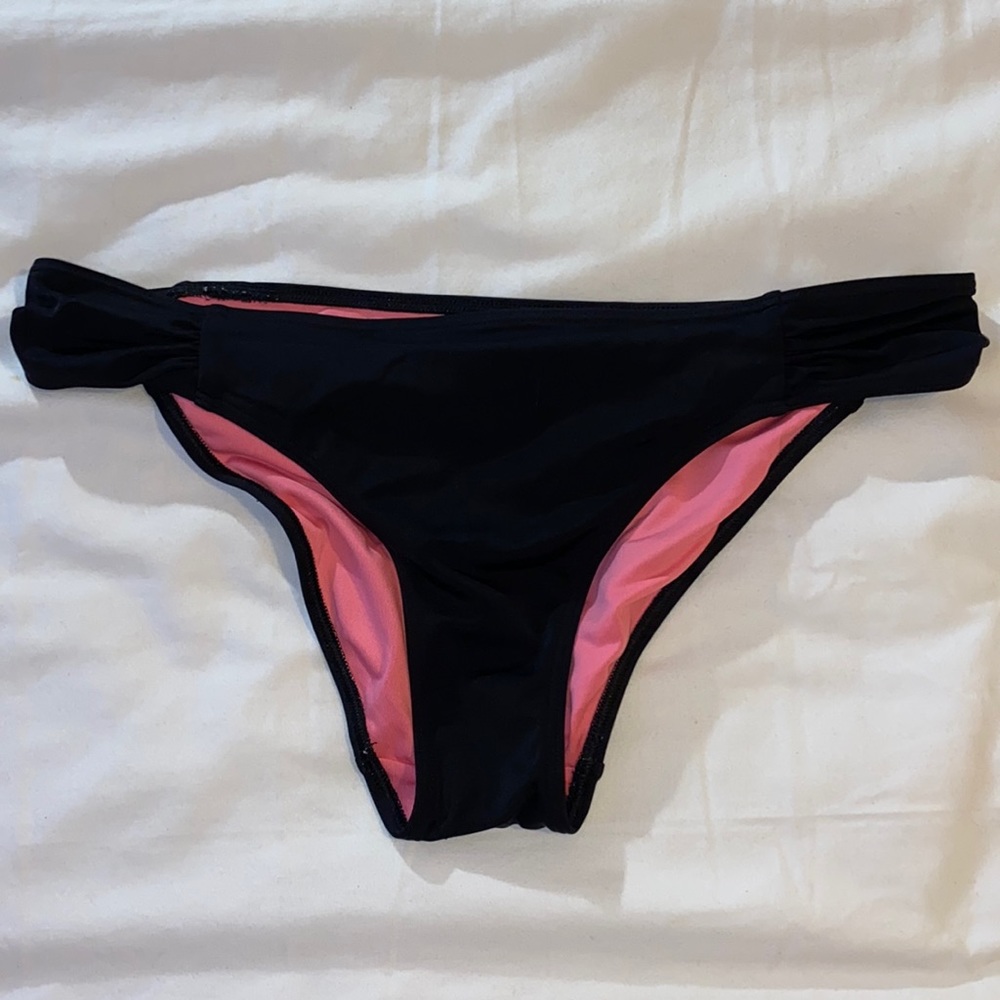Black Victoria’s Secret PINK Bikini Bottoms Size S